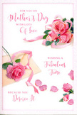 This Mother's Day card design feels like an intimate floral greeting laid out on a polished table somewhere between Chancery Lane and Holborn station. The main focus is a series of beautifully painted pink roses, ranging from vintage blush to richer rose tones, each bloom crafted with a painter's attention to light and texture. Their petals appear soft and velvety, with slight curls at the edges suggesting natural movement, the way real roses unfurl in a vase on a warm afternoon. Scattered around these central blossoms are loose petals, delicately positioned so they seem to have just fallen from an unseen bouquet, creating a dreamy, almost storytelling quality. The lettering, executed in graceful cursive, arcs gently across the composition, echoing the curves of the petals and giving the sense of a personal message written with care. Soft, even lighting bathes the entire card, eliminating harsh shadows and allowing the pink tones to glow gently against the pale background. There is no clutter-only roses, petals, and heartfelt words-making the design calming yet emotionally rich, like a quiet visit to a local Holborn flower shop where everything smells of fresh blooms and crisp wrapping paper. This card visually expresses the kind of appreciation often shared on Mother's Day: a mix of gratitude, tenderness, and a wish to pause the city's rush, if only for a moment. It is easy to imagine it accompanying a bouquet of pink roses delivered to a Holborn flat or office, turning an ordinary London day into a small, cherished celebration.
